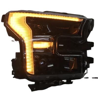 China Projector Lens LED Headlight For 2015 2016 2017 F-150 F-150 for sale