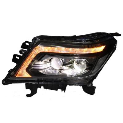 China Full Car LED Front LED Lamps Pickup Truck LED Headlights Projector Car LED Headlights For Navara Frontier NP300 NAVARA for sale