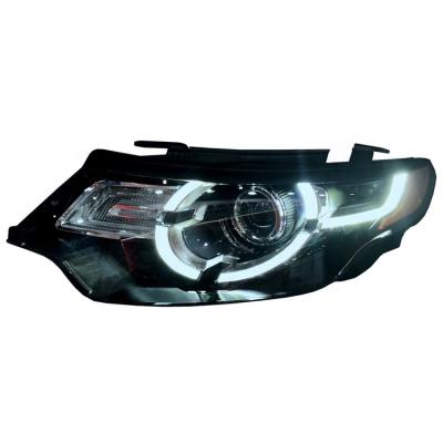 China Dynamic Blue When Remote Unlocked LED Projector Lens Headlight For Rover Discovery Sport Headlight 2016 for sale