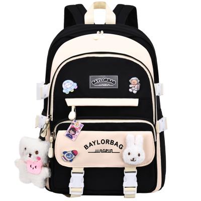 China Waterproof Korean Style Schoolbag Girl Junior High School Students College Students Large Capacity Children Backpack for sale