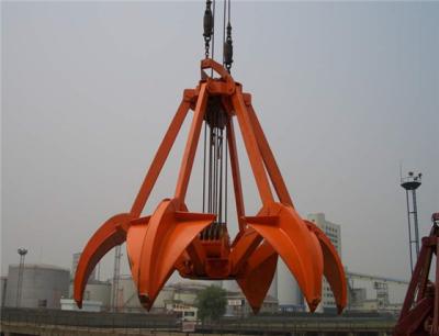 China Four Ropes Orange Peel Grab for sale