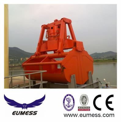 China Ship Use Single Rope Electro Hydraulic Clamshell grab for sale