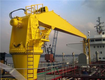 China Stiff boom marine ship deck crane for sale