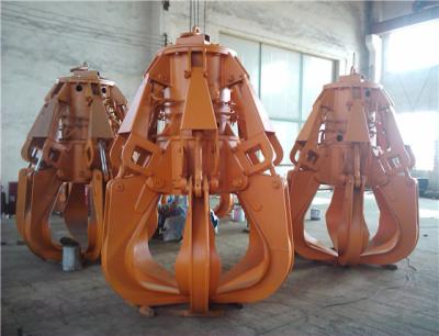 China Motor hydraulic orange peel grab for sale