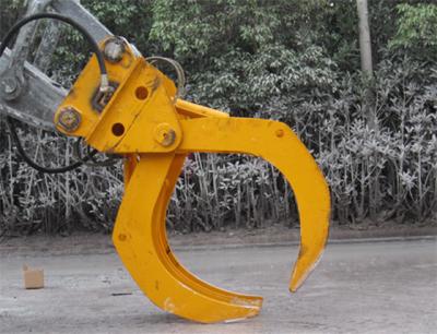 China Excavator Hydraulic Log grab Bucket for sale