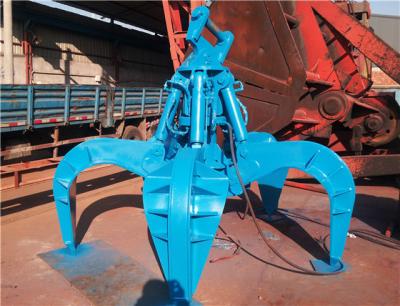 China 0.6cbm Excavator Hydraulic Orange Peel Grab Bucket for sale