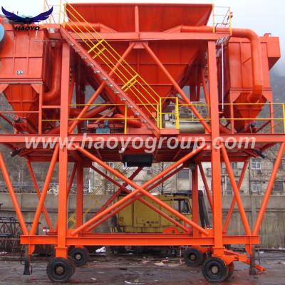 China 50 CBM  Mobile Tyre Dedusting Hopper for Clink with Truck for sale