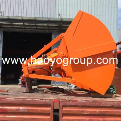 China 1.5cbm Leakage Proof  Motor Draive Electric Hydraulic Clamshell grab Bucket for sale