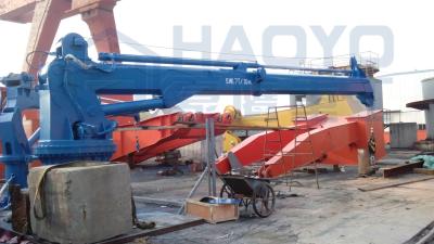 China Shipyard and Cargo Ship Telescopic Boom Length of Cranes marine cranes for sale for sale