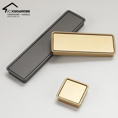 China Modern Cabinet Push Open Pulls Hidden Handles Furniture Cheaper Zinc Alloy Hidden Cabinet Handles for sale