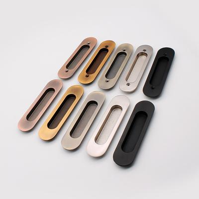 China Modern Factory Wholesale Zinc Alloy Kitchen Hidden Drawer To Handle Cabinet Hidden Handle for sale