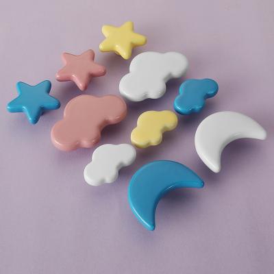 China Modern High Quality Modern Style Designs Custom Star Easy To Install Manufacture Ceramic Handle Knob for sale