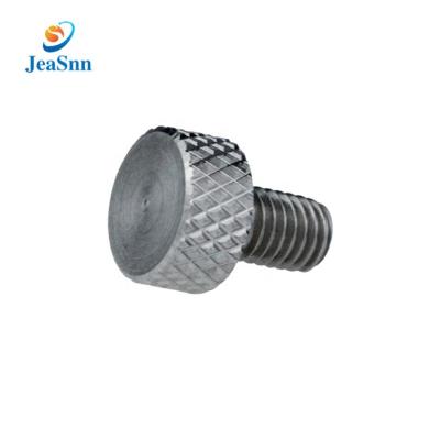 China China Manufacturer M3 M4 M5 M6 M8 Stainless Steel Thumb Flat Metal Knurled Screws Thumb Bolts Fasteners for sale