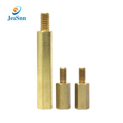 China HEX M2 M2.5 M3 M4 M5 Custom Brass Male Female Threaded Hex Standoff Standoff Screw for sale