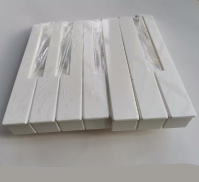 China Good quality wholesale price piano accessories and repair parts white piano key 52 pieces per set for sale