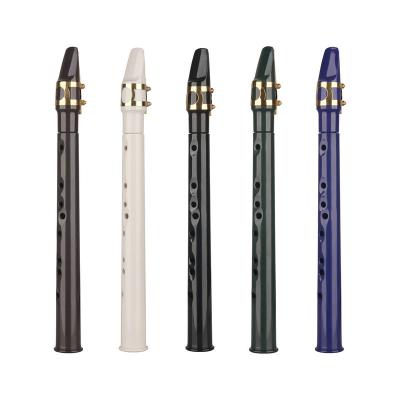 China High Quality Hot Sale Fashion Mini Portable Plastic Recorder Pocket Saxophone New for sale