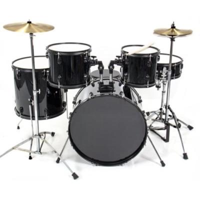 China Wholesale Drum Low Price Musical 5 Piece Drum Kits Adult Performer Acoustic Drum Set Professional Jazz Drum Kit for sale