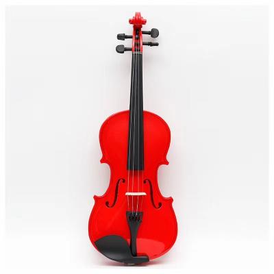 China Hot Selling Different Size 4/4 Factory Cheap Price Fast Delivery Good Quality 3/4 Student Rosin Violin With Case And Bow for sale