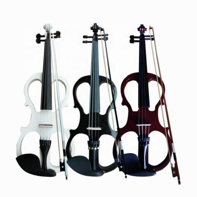 China Wholesale top selling model good quality 4/4 electric violin made in china for sale