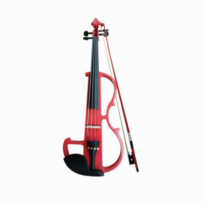 China Factory Wholesale Good Quality Professional 4/4 Electric Violin Cheap Price With Case Pickup And Accessories for sale