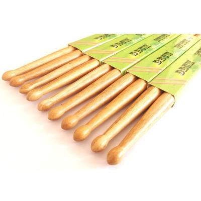 China Playing Drums Wholesale Custom High Hardness Logo 5A/7A/5B High Quality Durable Free Bamboo Drumstick OEM for sale