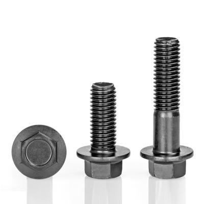 China Steel Flange Bolt 9.8 Carbon Steel Grade 4.8 Hex Flange Bolt for sale