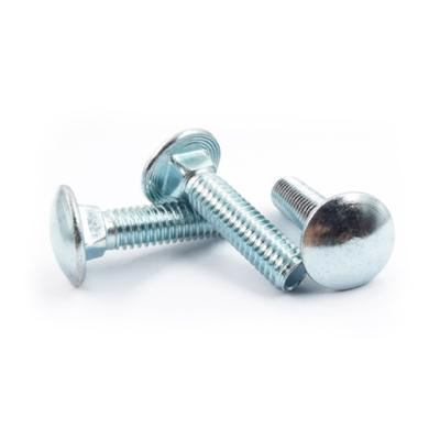 China Steel Galvanized DIN603 Carriage Bolt Round Head M12 Square Neck Bolt for sale