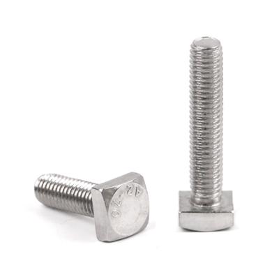 China Stainless Steel / Carbon Steel Square Head Bolt Grade 4.8 Stainless 8.8 for sale