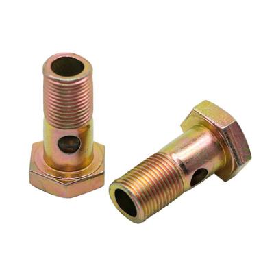 China Metric Long Stainless Steel Banjo Bolt M14x1.5 Single Fitting for sale