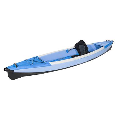 China Water Sports Area Wholesale Cheap Sit On Top Fishing Entertainment Kayak Inflatable Fishing Canoe for sale