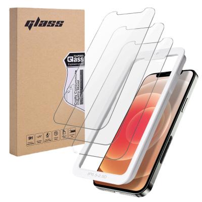 China Anti-broken ND 3 2 Pro 13 12 11 Max Pack 14 Protector 0.33Mm Compatible Tempered Glass Phone Screen Protector For Iphone for sale