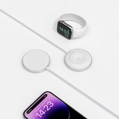 China Support 18w Fast Magnetic Wireless Charger Charging Mini Portable Charger for iphone 14 13 12 pro max for sale