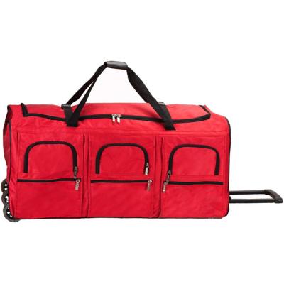 China Customized Wholesale Outdoor Baseball Equipment Wheeled Baseball Bat Bag With Removable Shoe Compartment for sale