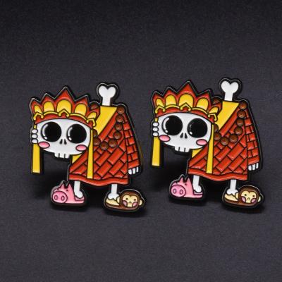 China Metal Souvenir Customized Badge Souvenir Customized Badge Advertising Alloy Promotional Badge for sale