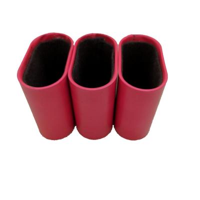 China Custom PVC Materials Logo Recycled Leather Dies Cups With Red Dies Cup for sale