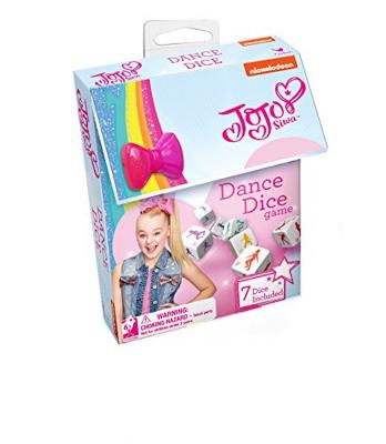 China Game Playing Dice Nickelodeon JoJo Siwa Dance Dice Game for sale