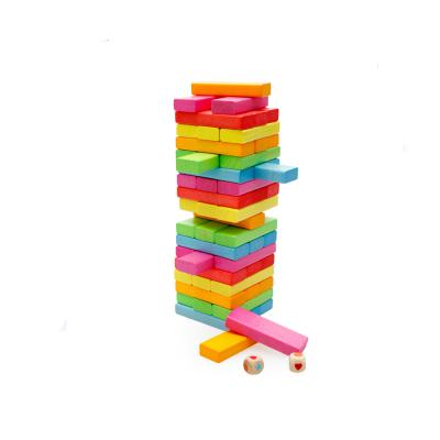 China Toy Dominoes Children educational building block the wooden toy for sale