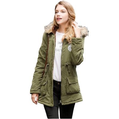 China Hooded Slim Casual Black Female Plus Size 3XL Parka Mujer Cotton Padded Overcoat Coat Women 2021 New Anti-wrinkle Winter Jacket Long for sale