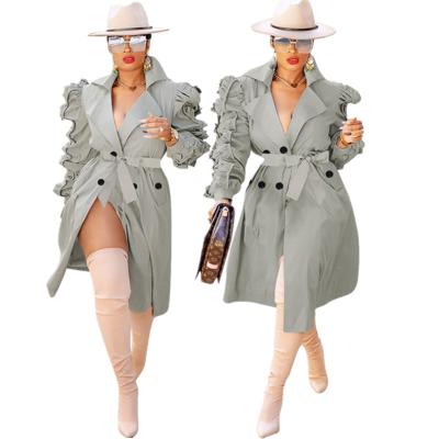 China 2020 Fashion Women's Long Section Long Ditch Coats Genuine Workable Genuine Women's Jacket Coat Shoes For Women's Down Coat Custom for sale