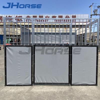 China Trusses Galvanized Portable Stall Panels Used Equestrian Temporary Horse Stables for sale