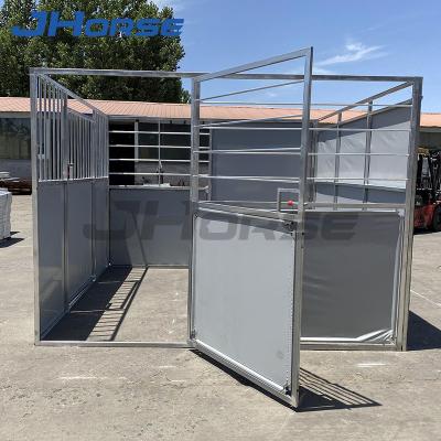 China Cheap Outdoor Trusses Roof Barns Fence Customized Portable Horse Stable Box Stalls for sale