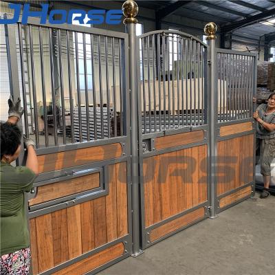 China Temporary Stable Truss Prefab Fence Panel Horse Box Panels Horse Stall Barn Fronts for sale