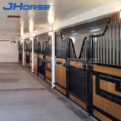 China Trusses Wood And Stainless Steel Equipment Front Kits Horse Stall Barn Equine Door for sale