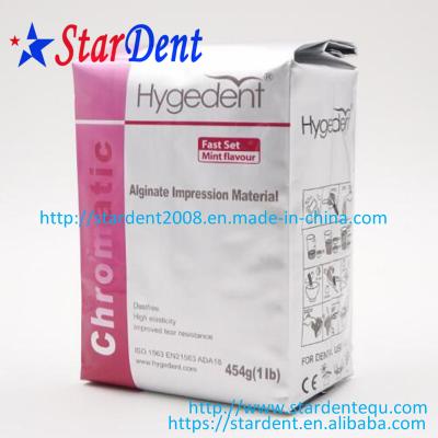 China Powder Hygechroma (454G) Dental Alginate Impression Material / Two Year Shelf Life for sale