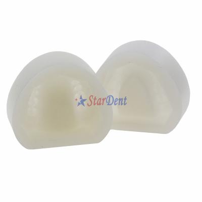 China Dental Regional Soft Silicone Teaching Mold Edentulous Model Rubber Teeth Model Dental Disposable Products for sale