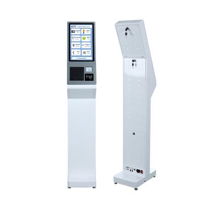 China restaurant/store/market restaurant/bank/school self touch screen ordering kiosk with printer-terminal for self service for sale