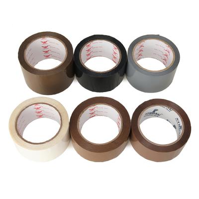 China Best Quality Low Cost Waterproof Super Clear Transparent Custom Logo Packing Tape For Office for sale