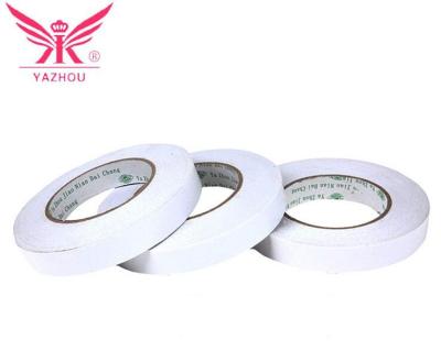 China Heat Resistant Strong Adhesion Double Sided Tape Fabric Sticky Double Sided Tape for sale