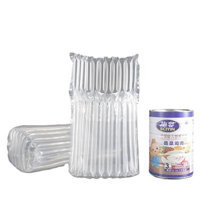 China Environmental Friendly Universal Plastic Air Cushion Bubble Bag Column Cushion Column Airbag Protective Wrapping Film For Glass for sale