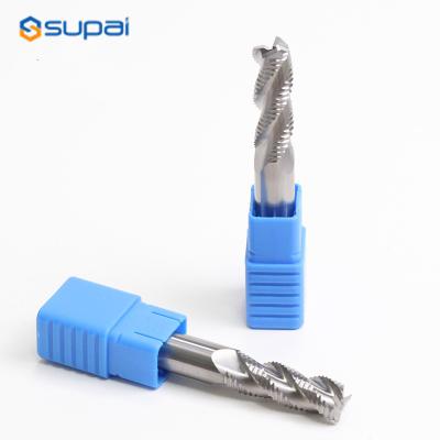 China 0.5mm-3mm Radius HSS End Mill 4mm Cutting Edge Length 1.5mm Cutting Diameter for sale